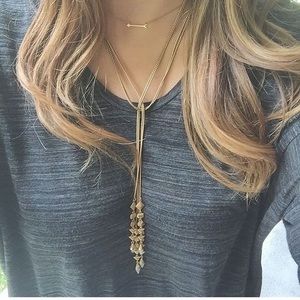 STELLA & DOT Brynn Lariat Necklace